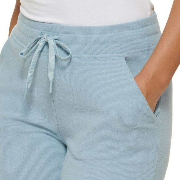 NWT Marc NY by Andrew Marc Adjustable Drawstring Soft Ribbed Active Pants Jogger - Picture 3 of 8